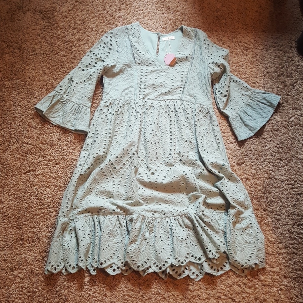 Pink Blush maternity dress